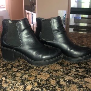 Steve Madden Black Booties